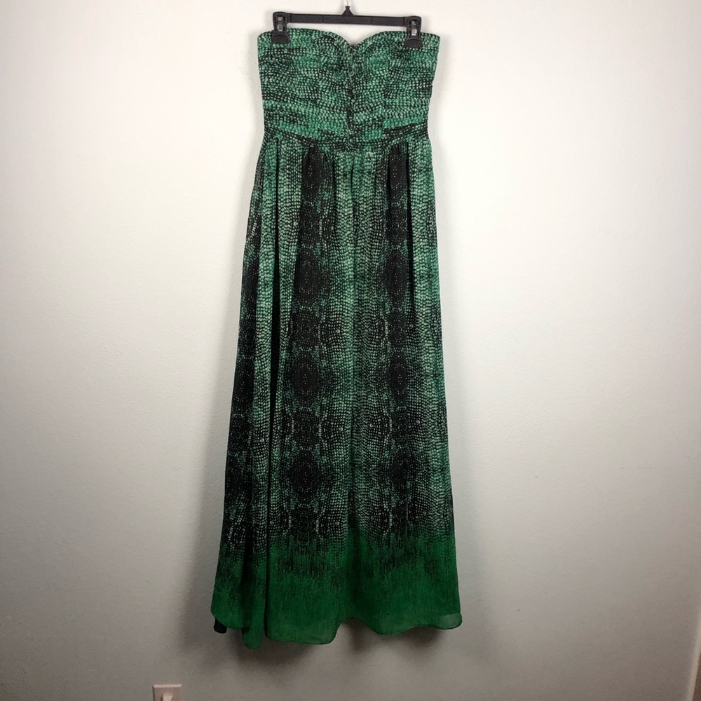 Anthro Moulinette Soeurs Vernalis green maxi dress - Picture 2 of 8